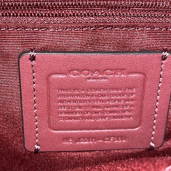 Coach NWT! $428 MSRP Mini Court Backpack In Colorblock With Ski Speed Graphic main image 6